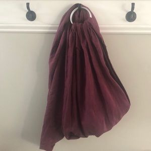 Sakura Bloom Linen Ring Sling